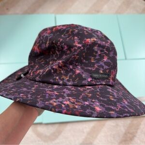 Topo Designs Sun Hat - Black Meteor Pattern